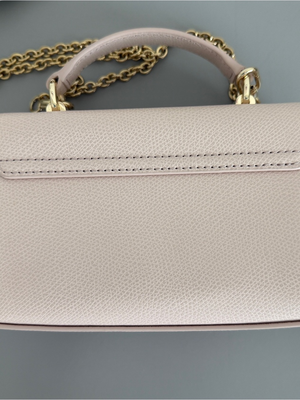 Furla 1927 Mini Top Handle Crossbody Bag Pink Leather
Like New! - Picture 4 of 7